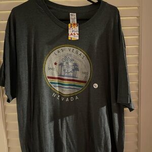 Las Vegas Graphic T-Shirt - Dark Gray